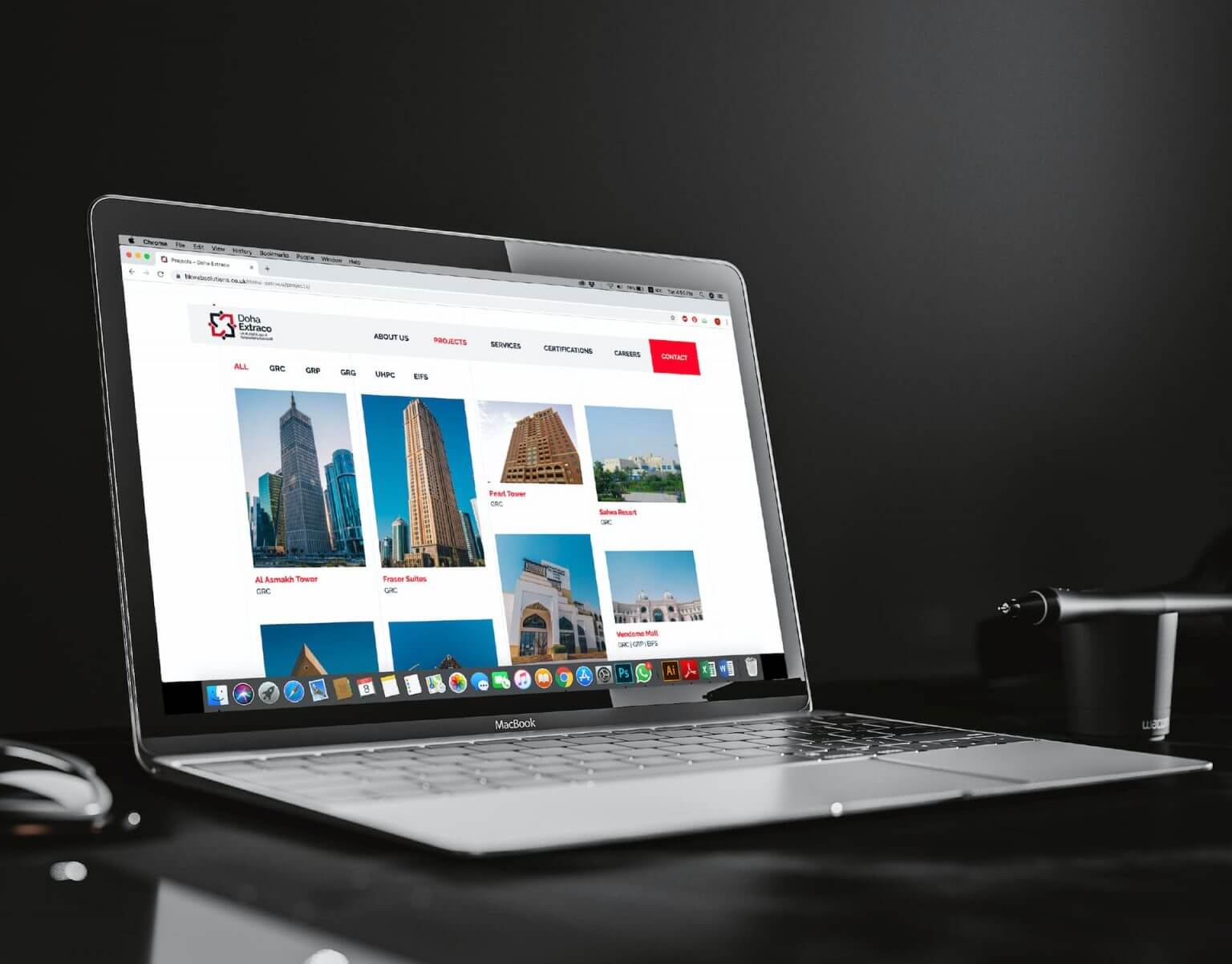 Doha Extraco Website