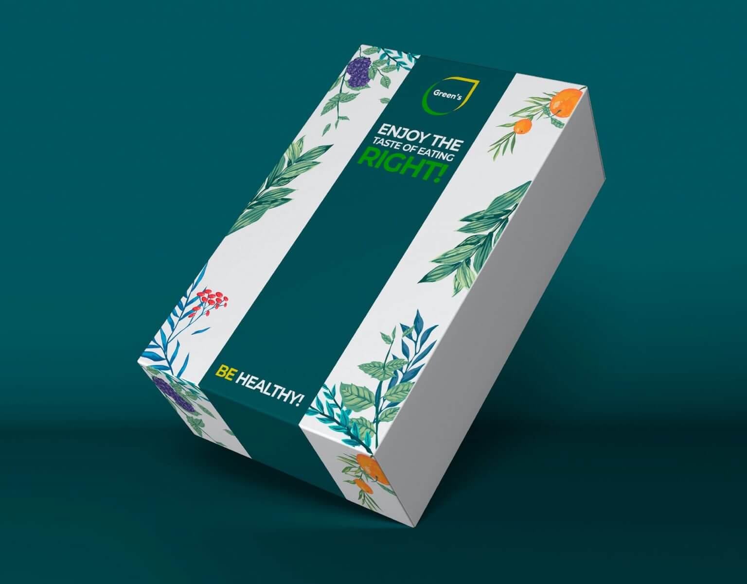 Greens Packaging Box