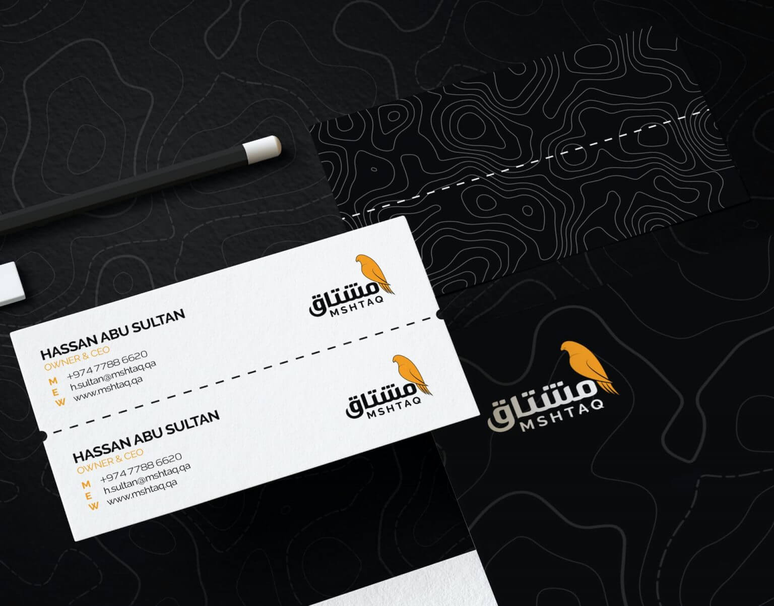 Mshtaq Business Cards
